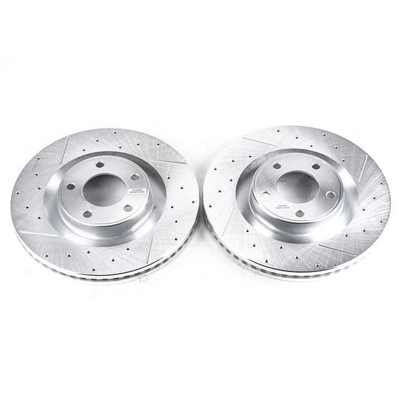 Power Stop AR8190XPR Evolution Drilled & Slotted Rotors -Front