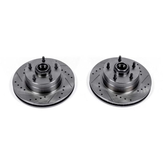 Power Stop AR8200XPR Evolution Drilled & Slotted Rotors -Front