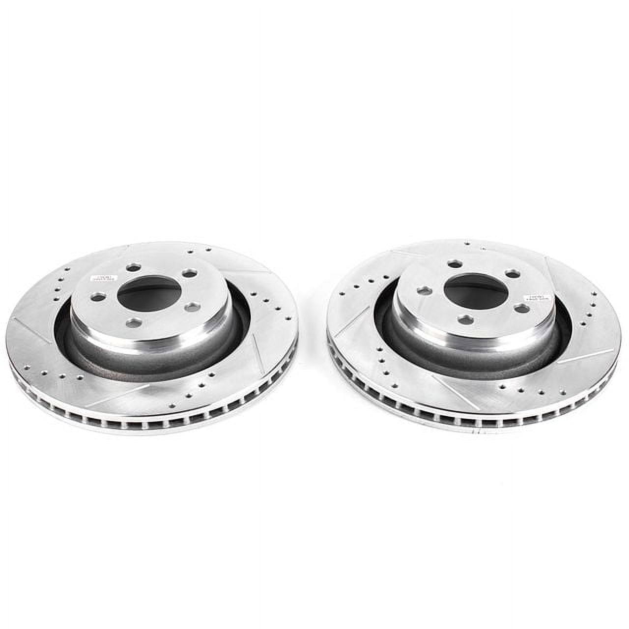 Power Stop AR83085XPR Evolution Drilled & Slotted Rotors -Front