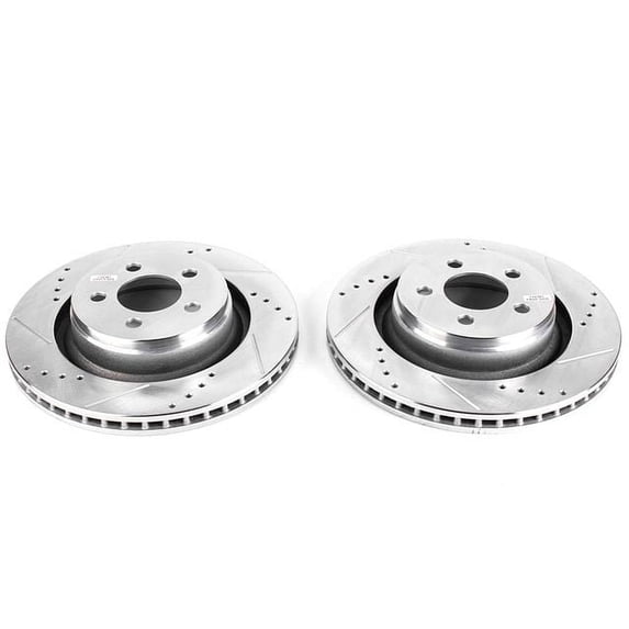 Power Stop AR83085XPR Evolution Drilled & Slotted Rotors -Front