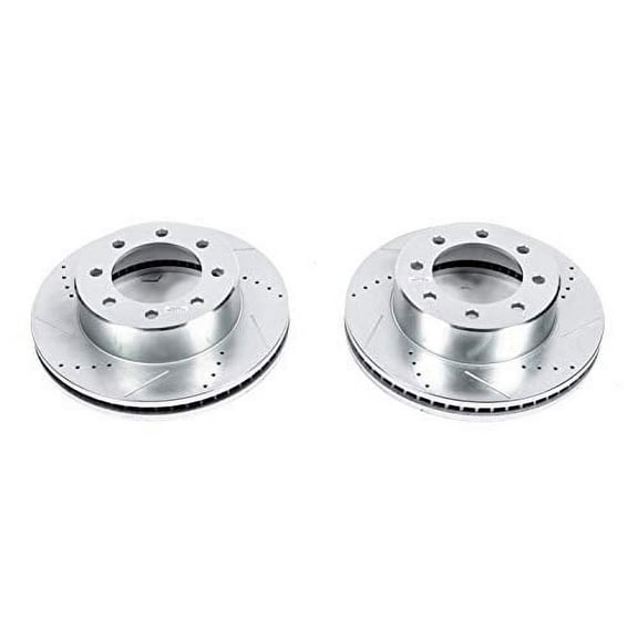 Power Stop AR8373XPR Front Evolution Drilled & Slotted Rotor Pair