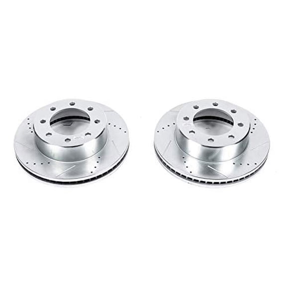 Power Stop AR8373XPR Front Evolution Drilled & Slotted Rotor Pair