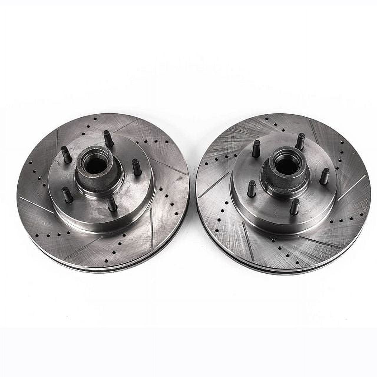 Power Stop AR85111XPR Evolution Drilled & Slotted Rotors -Front