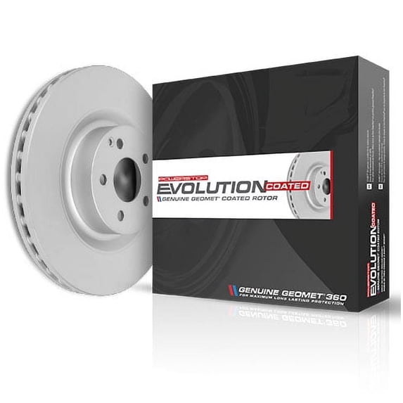 Power Stop AR85155EVC Evolution Geomet Coated Brake Rotor-Rear