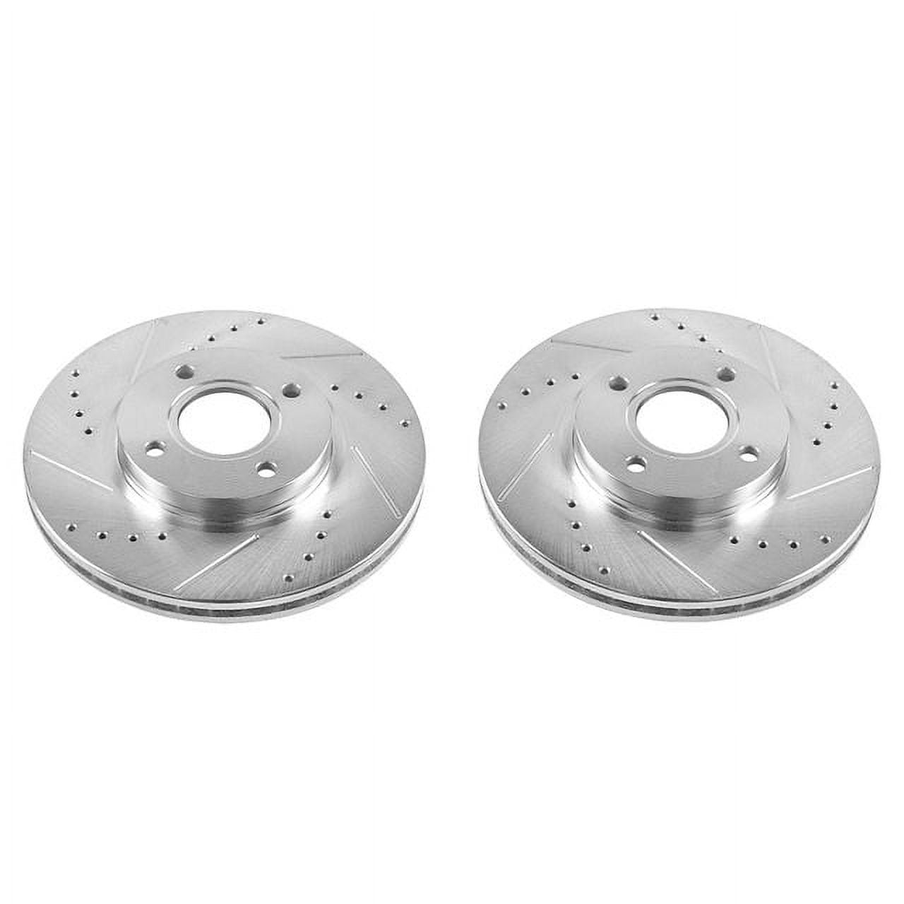 Power Stop AR85167XPR Evolution Drilled & Slotted Rotors -Front