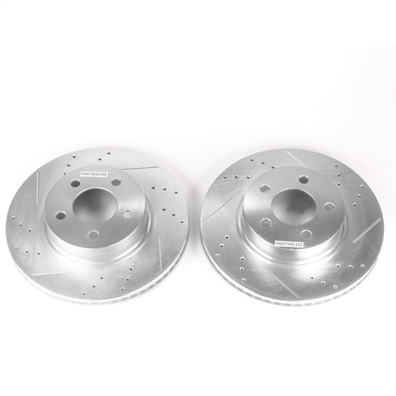 Powerstop AR8586XPR PSBAR8586XPR EVOLUTION DRILLED & SLOTTED ROTORS