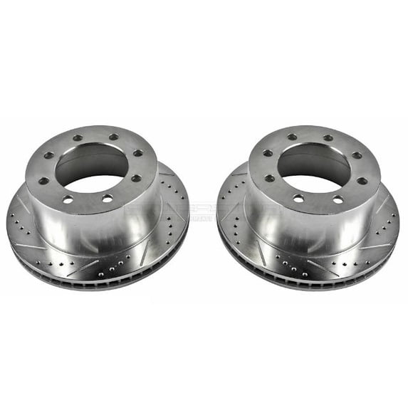 Powerstop AR8753XPR PSBAR8753XPR EVOLUTION DRILLED & SLOTTED ROTORS