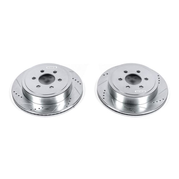 Power Stop AR8756XPR Evolution Drilled & Slotted Rotors -Rear