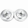 thumbnail image 1 of Power Stop AR8758XPR Evolution Drilled & Slotted Rotors -Front, 1 of 3