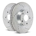 thumbnail image 1 of Powerstop AR8760XPR PSBAR8760XPR EVOLUTION DRILLED & SLOTTED ROTORS, 1 of 4