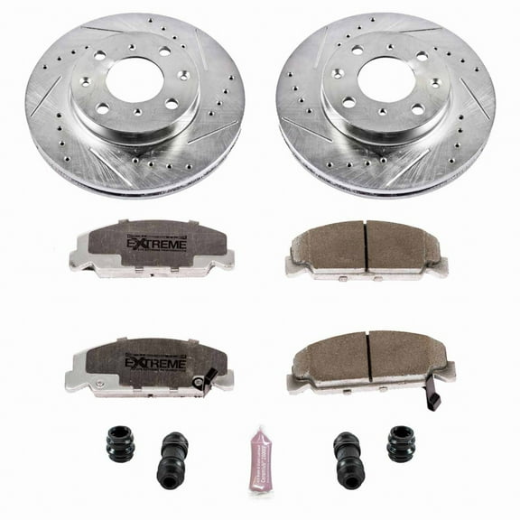 Power Stop Brake Kit For Honda CRX 1990 1991 Front Z26 Street Warrior | K699-26