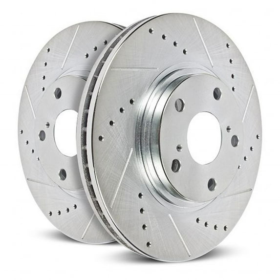 Power Stop Brake Rotors For Jeep Grand Cherokee 2011-2020 Front Evolution Pair | AR83078XPR