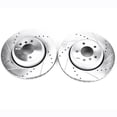 thumbnail image 1 of Power Stop EBR1023XPR Evolution Drilled & Slotted Rotors -Rear, 1 of 3