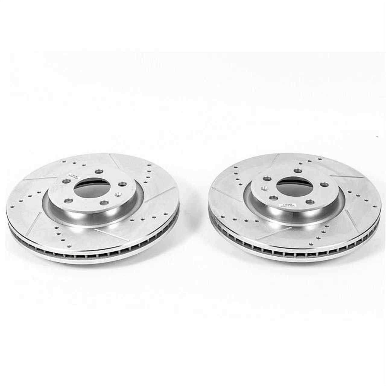Powerstop EBR1208XPR PSBEBR1208XPR EVOLUTION DRILLED & SLOTTED ROTORS