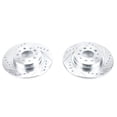 thumbnail image 1 of Power Stop EBR1423XPR Evolution Drilled & Slotted Rotors -Rear, 1 of 3
