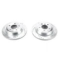 thumbnail image 1 of Power Stop EBR1442XPR Evolution Drilled & Slotted Rotors -Rear, 1 of 3