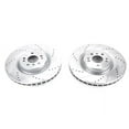 thumbnail image 1 of Power Stop EBR1452XPR Evolution Drilled & Slotted Rotors -Front, 1 of 3