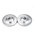 thumbnail image 1 of Power Stop Front Pair of Drilled and Slotted Brake Rotors EBR632XPR, 1 of 3