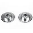 thumbnail image 1 of Power Stop EBR693XPR Evolution Drilled & Slotted Rotors -Rear, 1 of 3
