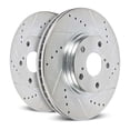 thumbnail image 1 of Power Stop EBR817XPR Evolution Drilled & Slotted Rotors -Rear, 1 of 3