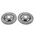 thumbnail image 1 of Power Stop EBR829XPR Evolution Drilled & Slotted Rotors -Rear, 1 of 3