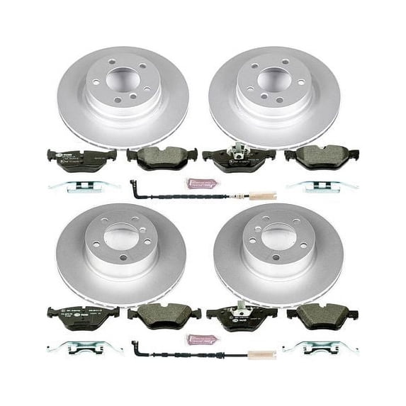 Power Stop ESK2890 Euro-Stop Brake Kit -Front & Rear