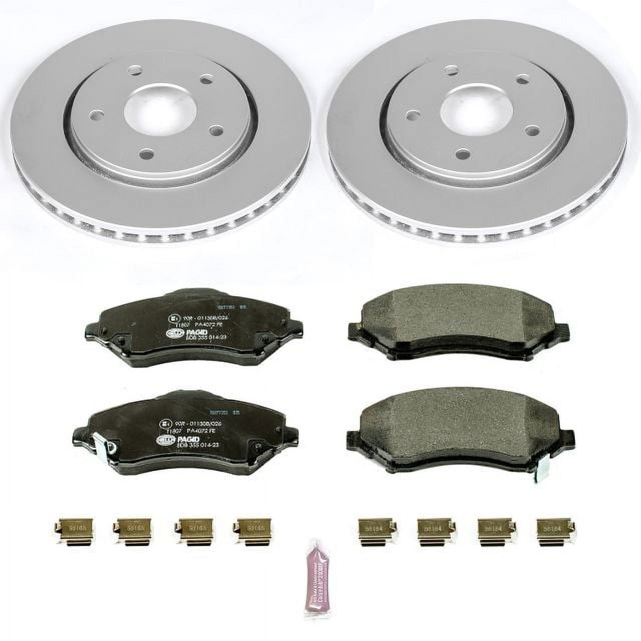 Power Stop ESK3118 Euro-Stop Brake Kit -Front
