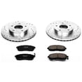 thumbnail image 1 of PowerStop Front Z23 Evolution Sport Carbon-Fiber Ceramic Brake Pad and Drilled & Slotted Rotor Kit Fits: INFINITI Select Models K2280, 1 of 4