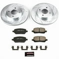 thumbnail image 1 of PowerStop Front Z23 Evolution Sport Carbon-Fiber Ceramic Brake Pad and Drilled & Slotted Rotor Kit Fits: CHEVROLET PONTIAC SATURN Select Models K1604, 1 of 5