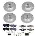 thumbnail image 1 of Power Stop Front Euro-Stop ECE-R90 Certified Brake Pad and Rotor Kit ESK4554, 1 of 2