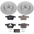thumbnail image 1 of Power Stop Front Euro-Stop ECE-R90 Certified Brake Pad and Rotor Kit ESK5613 Fits 2012 Volvo S60, 1 of 2