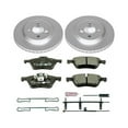 thumbnail image 1 of Power Stop Front Euro-Stop ECE-R90 Certified Brake Pad and Rotor Kit ESK5724 Fits 2006 Mini Cooper, 1 of 2