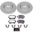 thumbnail image 1 of Power Stop Front Euro-Stop ECE-R90 Certified Brake Pad and Rotor Kit ESK6722, 1 of 2