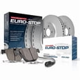 thumbnail image 1 of Power Stop Front Euro-Stop ECE-R90 Certified Brake Pad and Rotor Kit ESK7026, 1 of 4