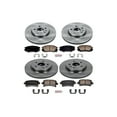 thumbnail image 1 of Power Stop Front and Rear Stock Replacement Brake Pad and Rotor Kit KOE5515, 1 of 5