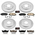 thumbnail image 1 of PowerStop Front and Rear Geomet Coated Brake Rotor and Pad Kit Fits: NISSAN Select Models CRK5822, 1 of 5