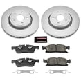 thumbnail image 1 of PowerStop Front Geomet Coated Brake Rotor and Pad Kit Fits: DODGE JEEP Select Models CRK6536, 1 of 2