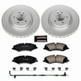 thumbnail image 1 of PowerStop Front Geomet Coated Brake Rotor and Pad Kit Fits: LAND ROVER Select Models CRK6228, 1 of 2