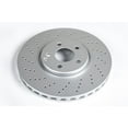 thumbnail image 1 of Power Stop Front One Geomet Coated Brake Rotor EBR861EVC Fits select: 2004-2009 MERCEDES-BENZ E, 2003-2006 MERCEDES-BENZ S, 1 of 4