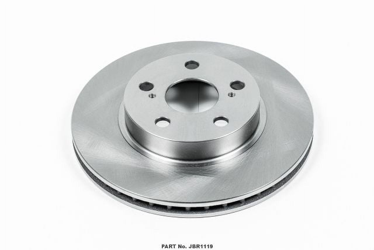 Power Stop Front One Stock Replacement Brake Rotor JBR1119 Fits 2008 Toyota Prius