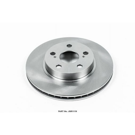 Power Stop Front One Stock Replacement Brake Rotor JBR1119 Fits 2008 Toyota Prius