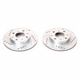 thumbnail image 1 of Power Stop Front Pair of Drilled and Slotted Brake Rotors JBR155XPR, 1 of 4