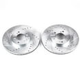 thumbnail image 1 of Power Stop Front Pair of Drilled and Slotted Brake Rotors JBR927XPR, 1 of 3