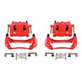 thumbnail image 1 of Power Stop Front Pair of Red Powder Coated Calipers S4750, 1 of 3