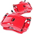 thumbnail image 1 of Power Stop Front Pair of Red Powder Coated Calipers S5236, 1 of 3