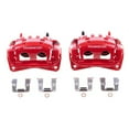 thumbnail image 1 of Power Stop Front Pair of Red Powder Coated Calipers S7084, 1 of 3