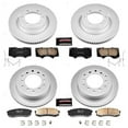 thumbnail image 1 of Power Stop Front, Rear Geomet Coated Brake Rotor and Pad Kit CRK5874, 1 of 5