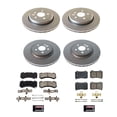 thumbnail image 1 of PowerStop Front and Rear Geomet Coated Brake Rotor and Pad Kit Fits: DODGE JEEP Select Models CRK8760, 1 of 3