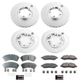 thumbnail image 1 of PowerStop Front and Rear Geomet Coated Brake Rotor and Pad Kit Fits: FORD Select Models CRK8806, 1 of 3