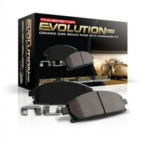 Power Stop Front/Rear Z17 Evolution Ceramic Brake Pads with Hardware 17-785